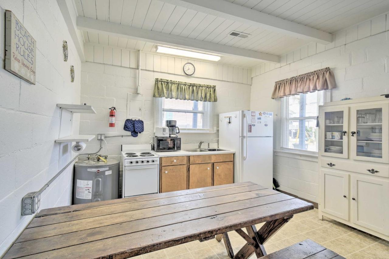Bright Myrtle Beach Bungalow Steps To The Beach! Bagian luar foto