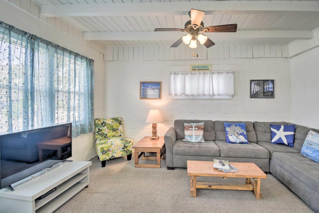 Bright Myrtle Beach Bungalow Steps To The Beach! Bagian luar foto