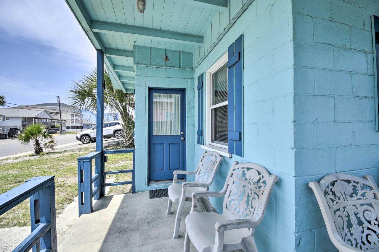 Bright Myrtle Beach Bungalow Steps To The Beach! Bagian luar foto