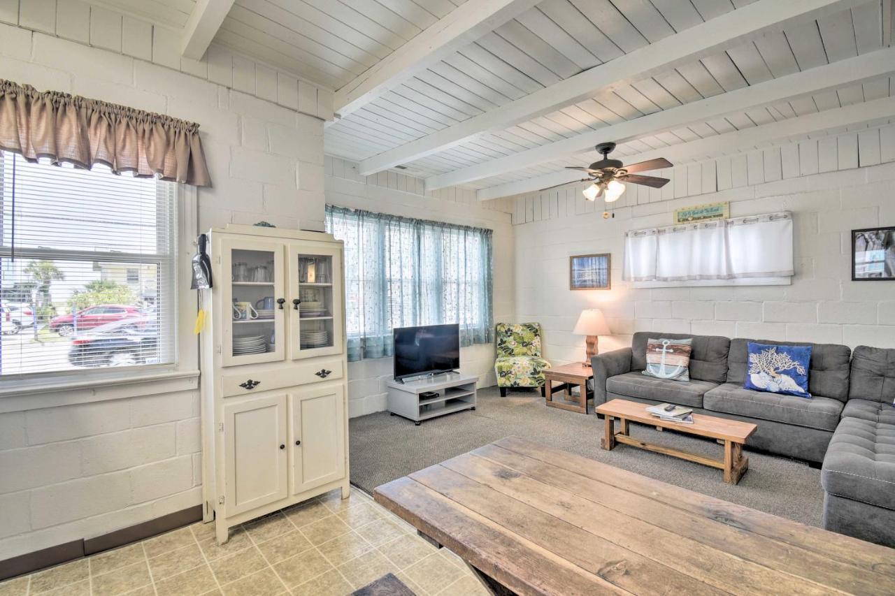Bright Myrtle Beach Bungalow Steps To The Beach! Bagian luar foto