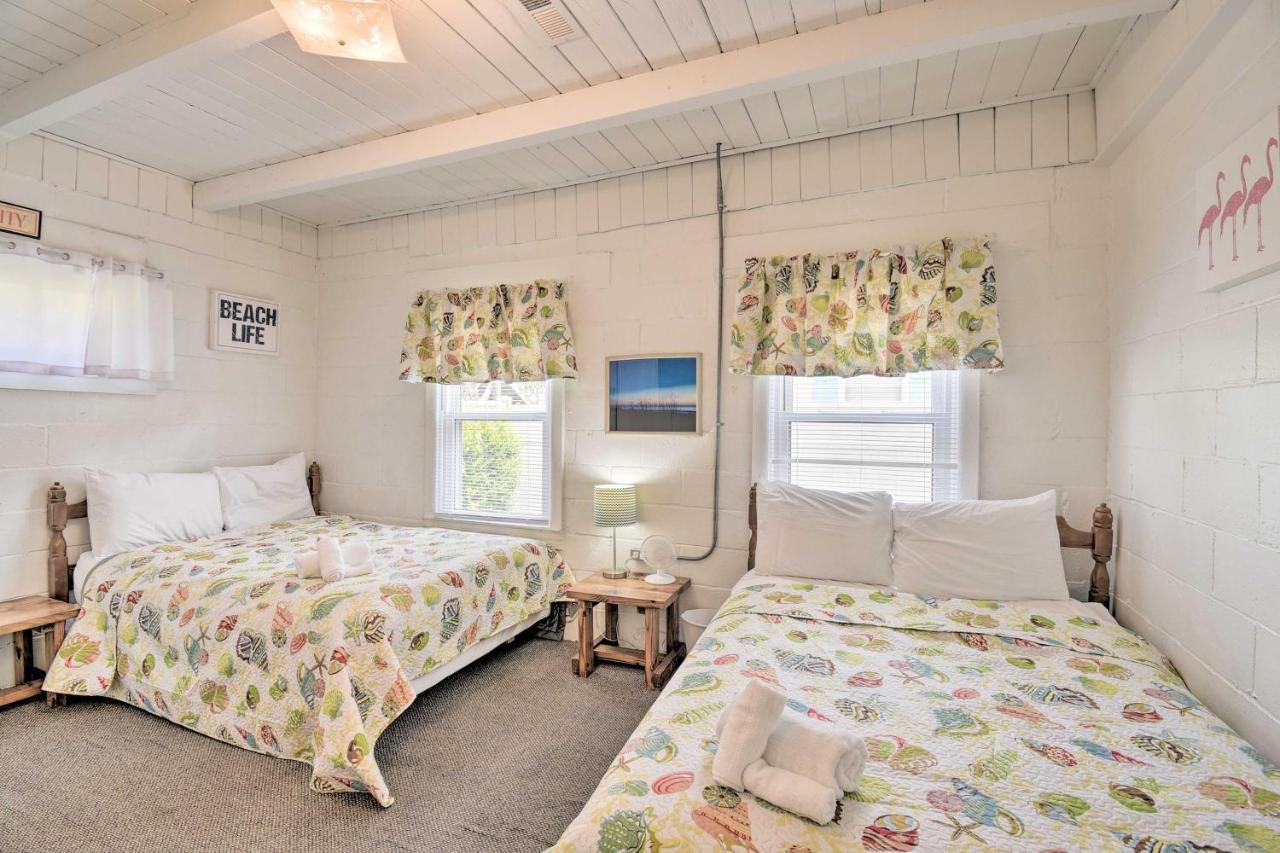 Bright Myrtle Beach Bungalow Steps To The Beach! Bagian luar foto