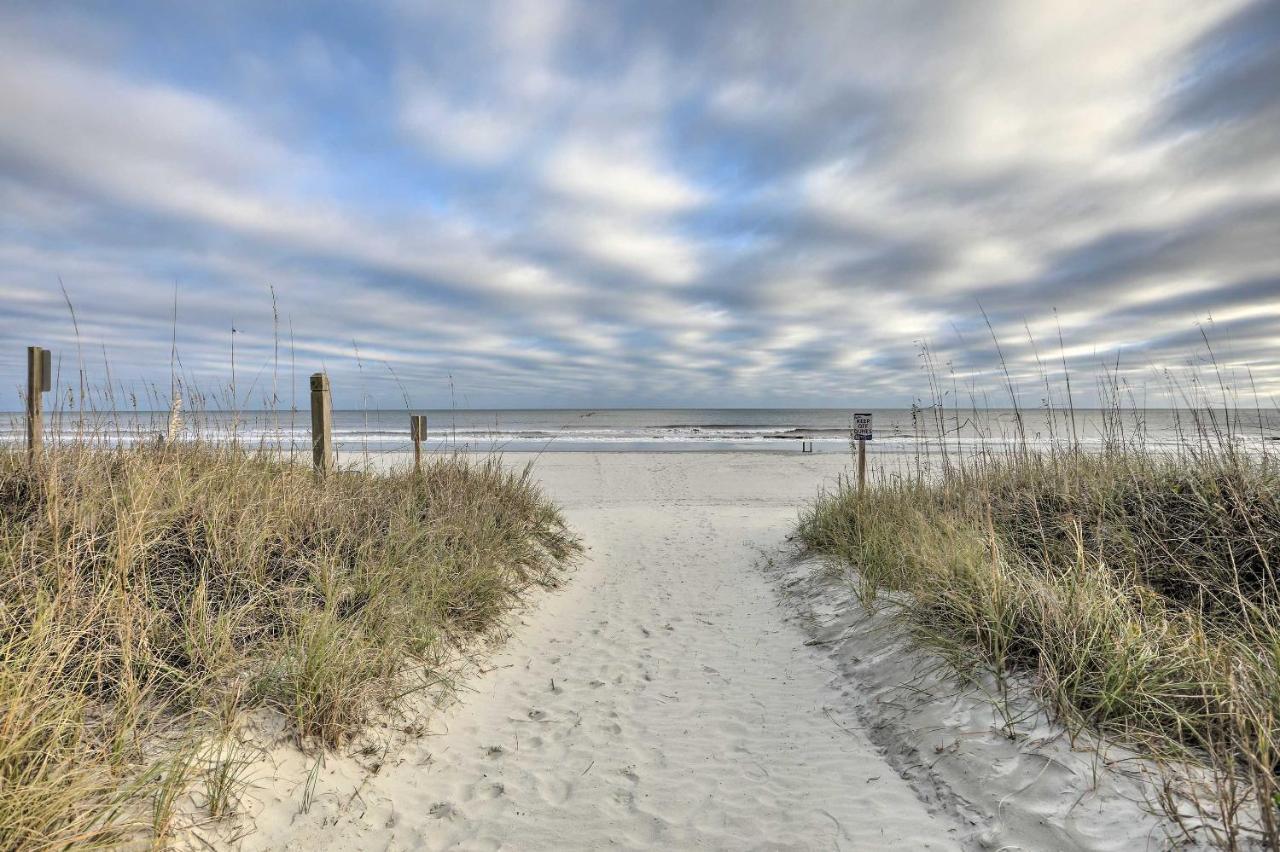 Bright Myrtle Beach Bungalow Steps To The Beach! Bagian luar foto
